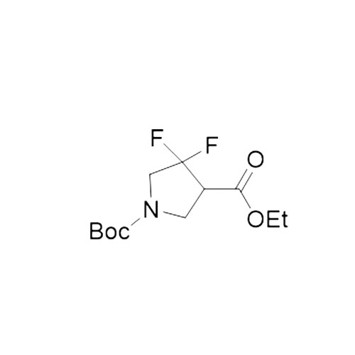 1-叔丁基-3-乙基-4,4-二氟吡咯烷-1,3-二羧酸